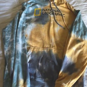 ~Tie-Dye National Geographic Sweatshirt~